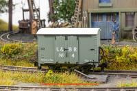 GR-220C Peco Box Wagon number 4 in Lynton and Barnstaple Livery